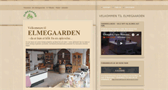 Desktop Screenshot of elmegaarden.dk